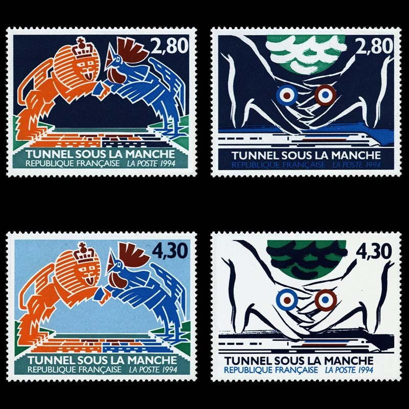 2880/2883 N°-yvert Poste 1994