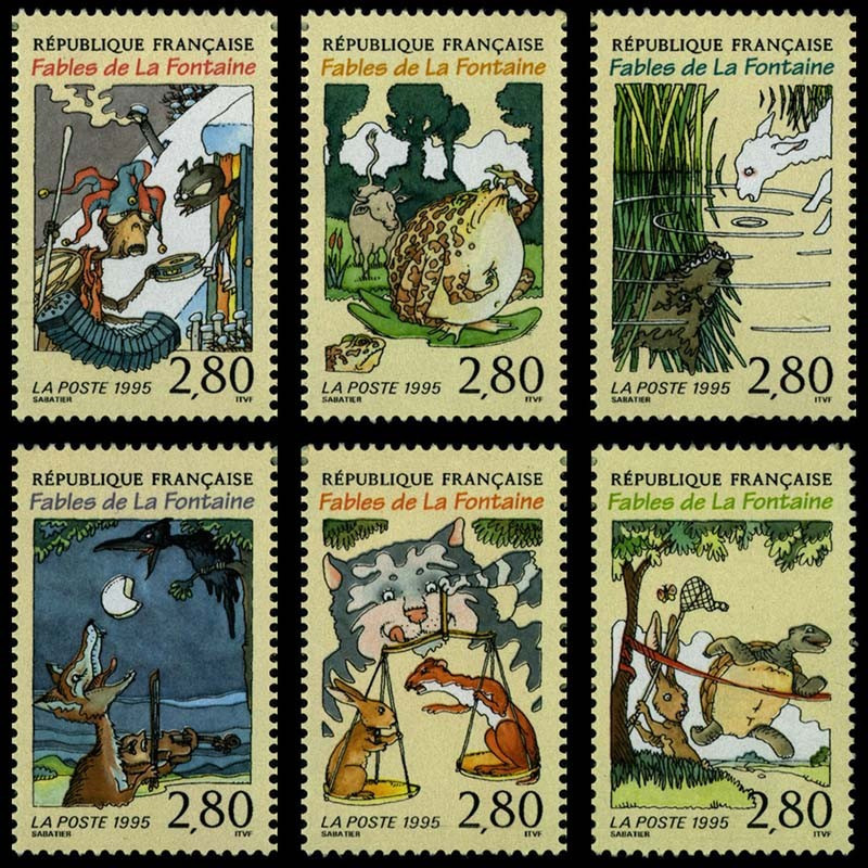 2958/2963 N°-yvert Poste 1995