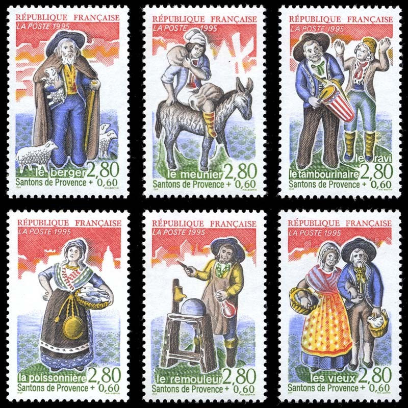 2976/2981 N°-yvert Poste 1995