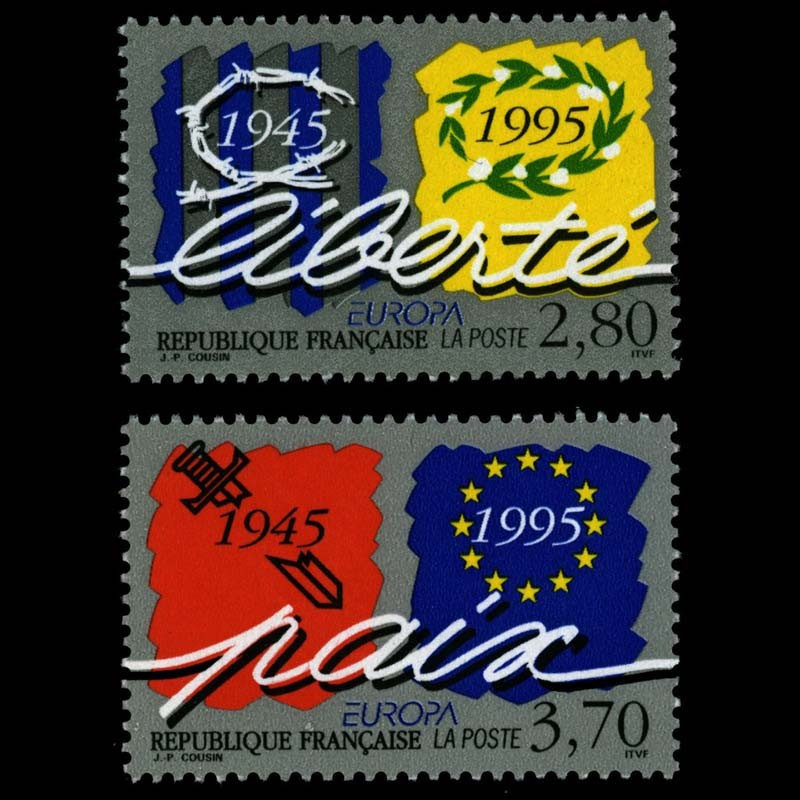 2941/2942 N°-yvert Poste 1995