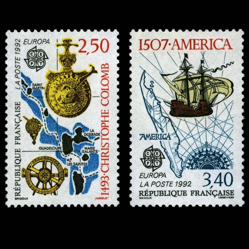 2755/2756 N°-yvert Poste 1992