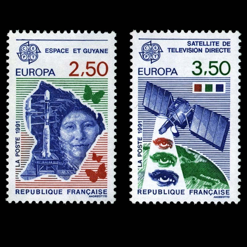 2696/2697 N°-yvert Poste 1991