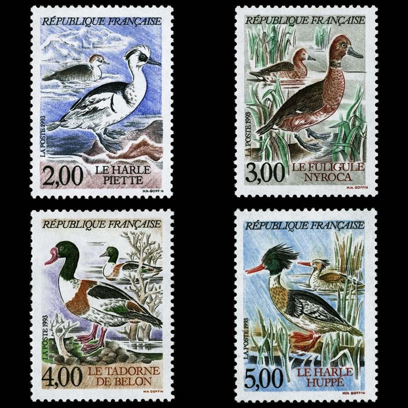 2785/2788 N°-yvert Poste 1993