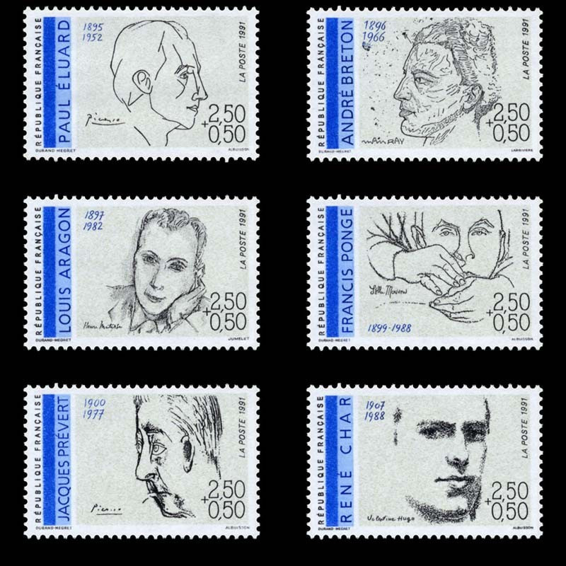 2681/2686 N°-yvert Poste 1991