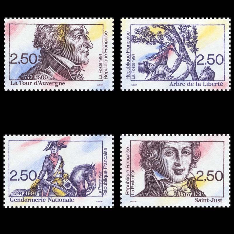 2700/2703 N°-yvert Poste 1991