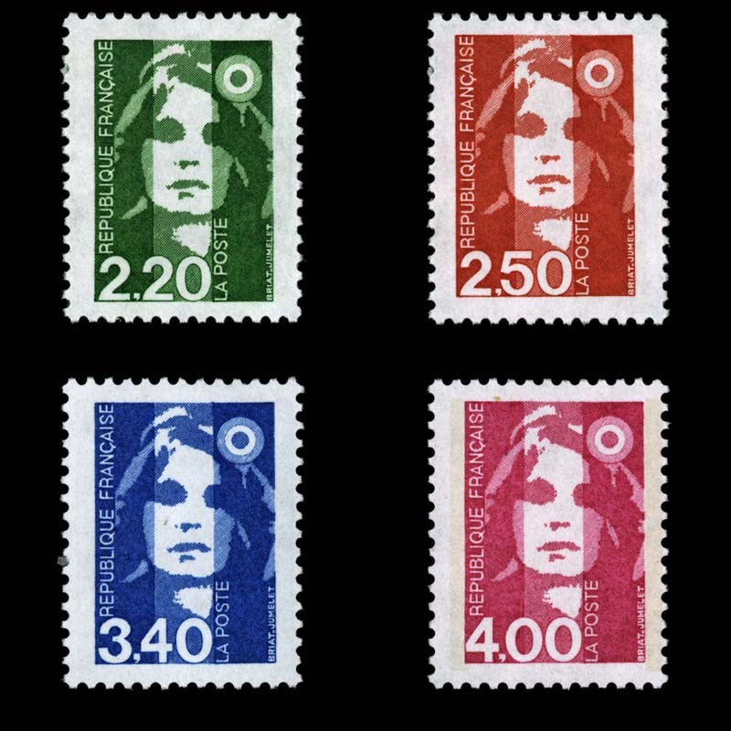 2714/2717 N°-yvert Poste 1991