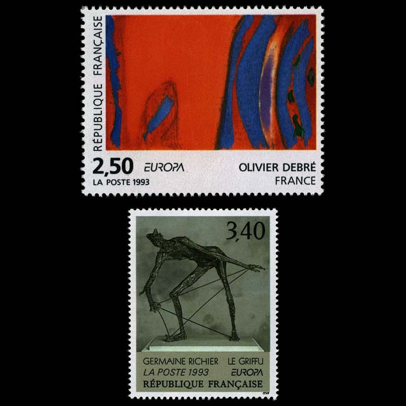 2797/2798 N°-yvert Poste 1993