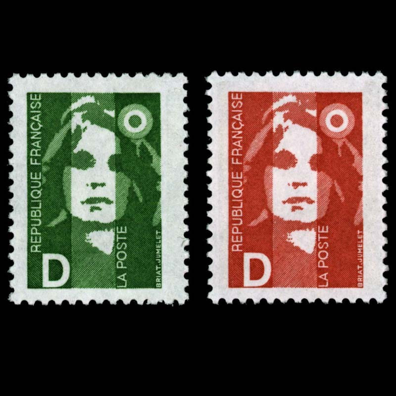 2711/2712 N°-yvert Poste 1991