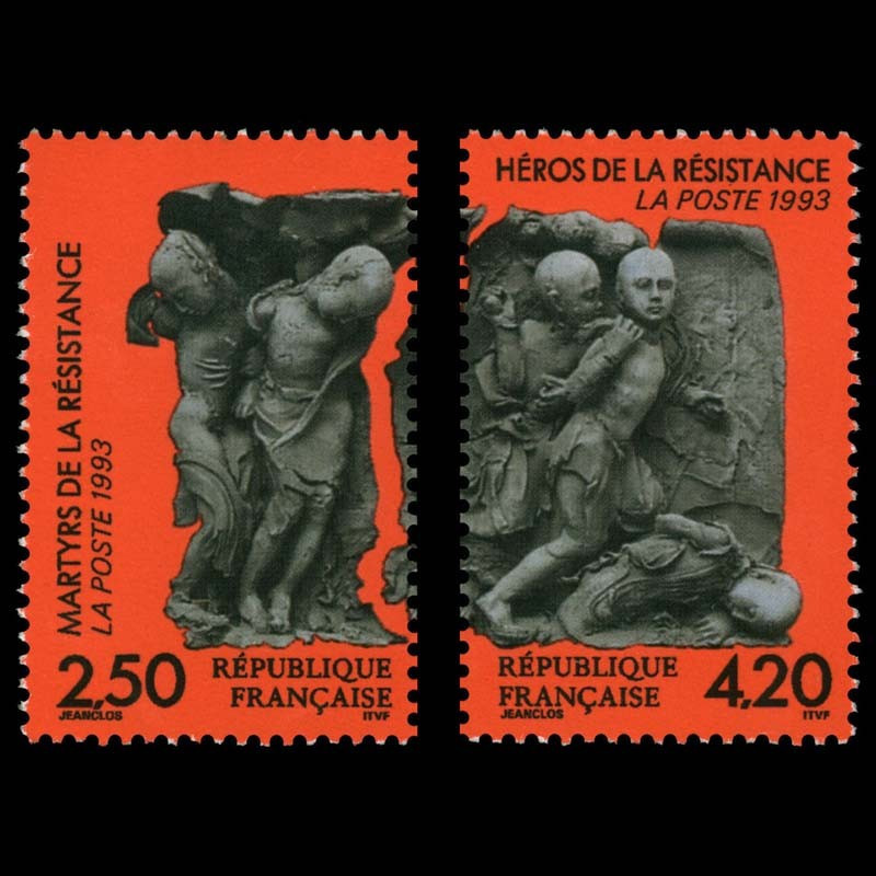 2813/2814 N°-yvert Poste 1993