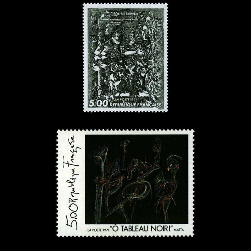 2730/2731 N°-yvert Poste 1991