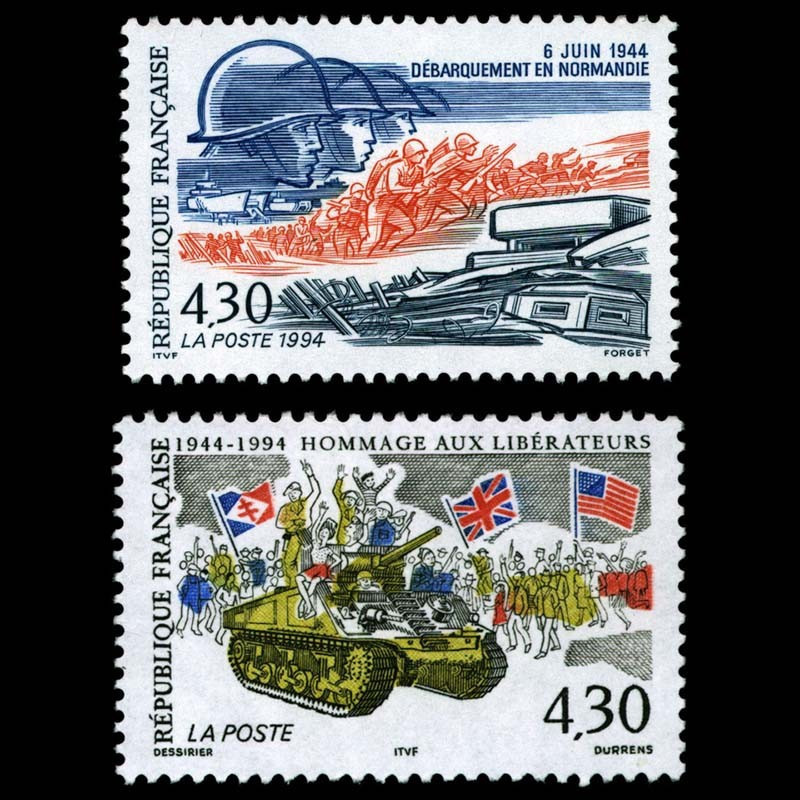 2887/2888 N°-yvert Poste 1994