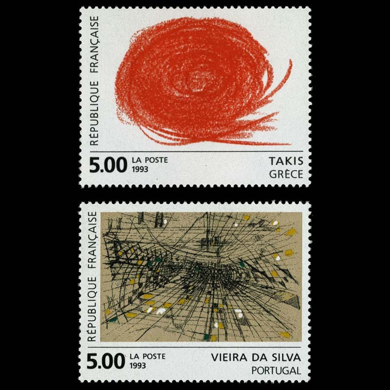 2834/2835 N°-yvert Poste 1993