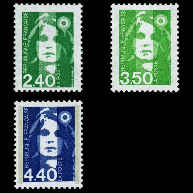 2820/2822 N°-yvert Poste 1993