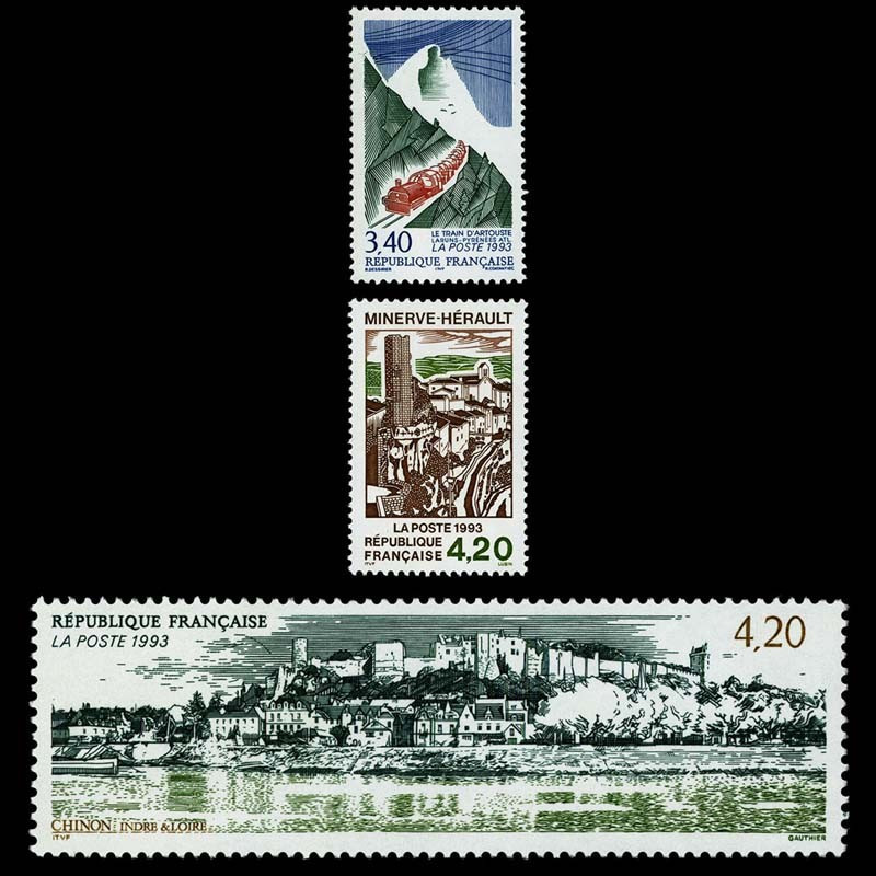 2816/2818 N°-yvert Poste 1993