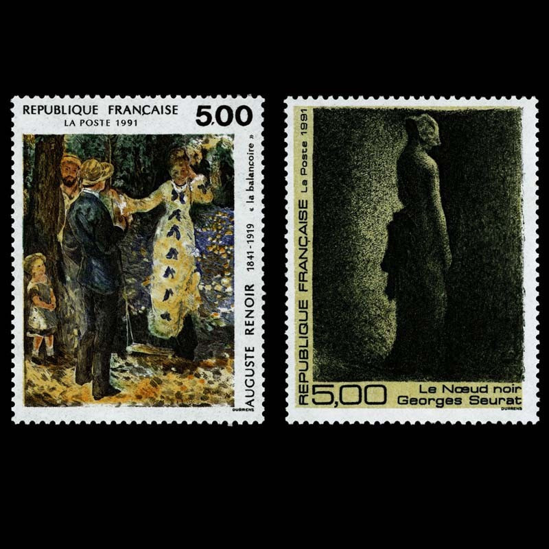 2692/2693 N°-yvert Poste 1991