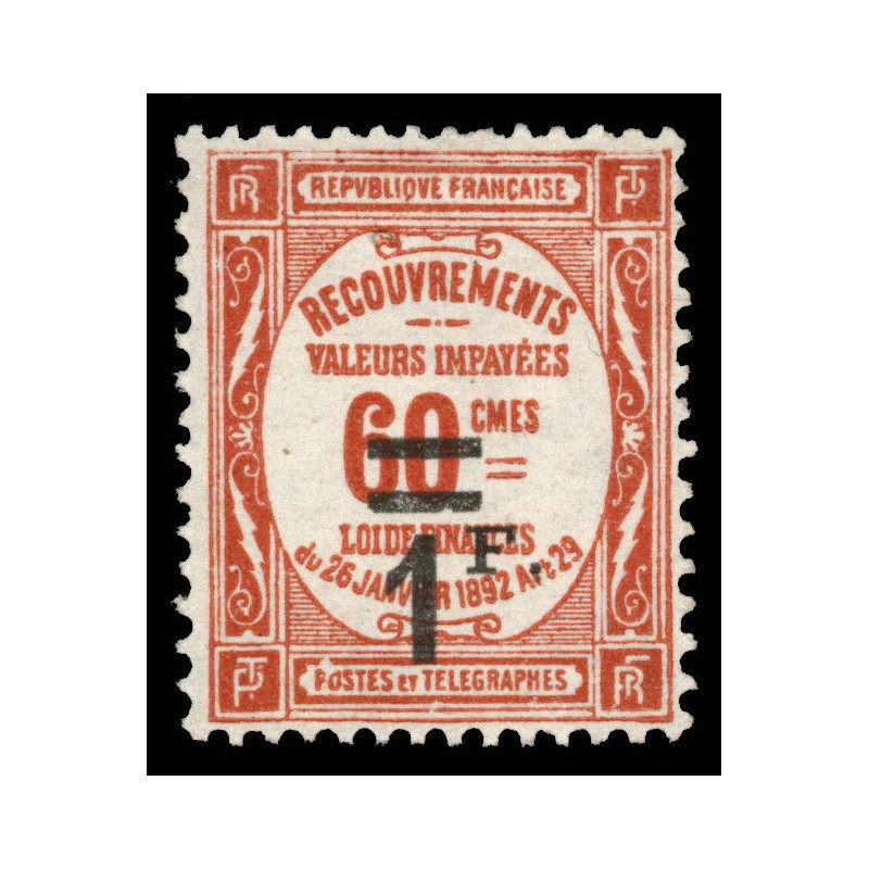 53 N°-yvert Taxe 1917
