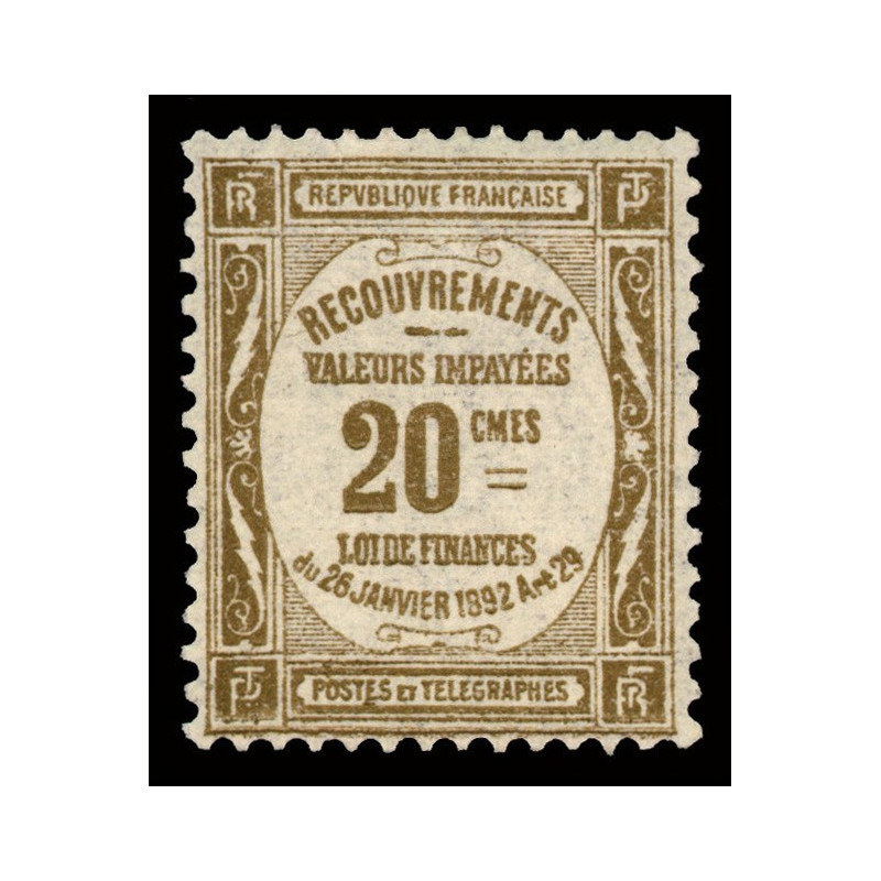 45 N°-yvert Taxe 1908