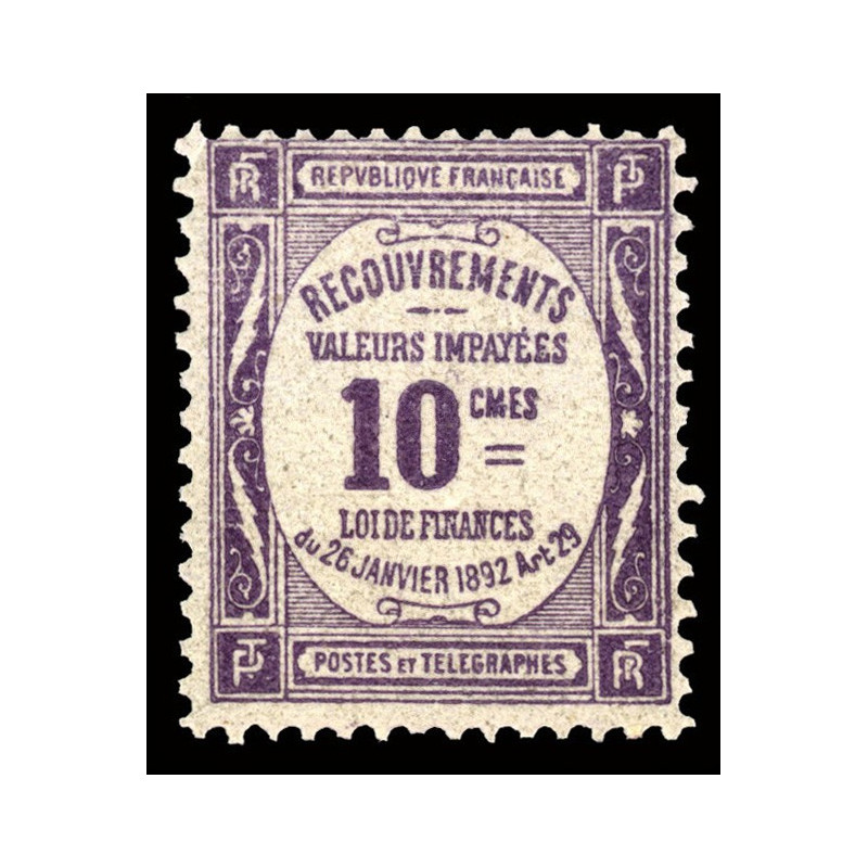 44 N°-yvert Taxe 1908