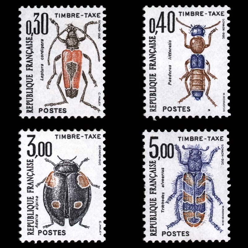 109/12 N°-yvert Taxe 1983