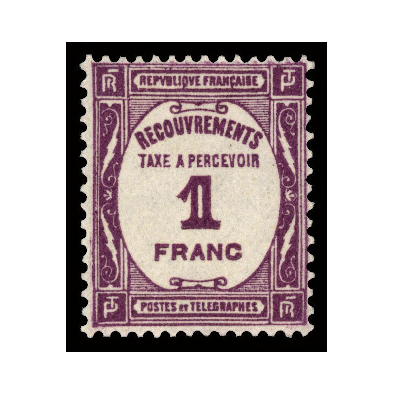 59 N°-yvert Taxe 1927