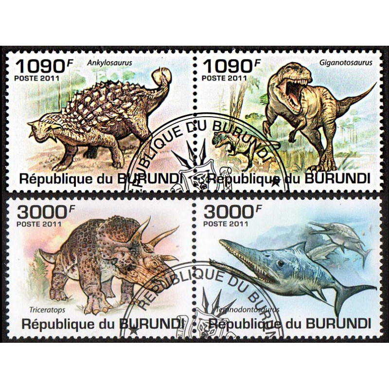 Burundi Yvert N° 1209/12