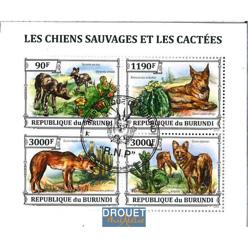 Burundi Yvert N° 2158-2161