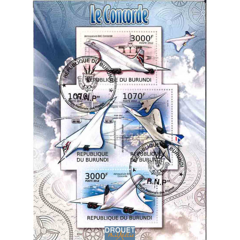 Burundi Yvert N° 1441/1444