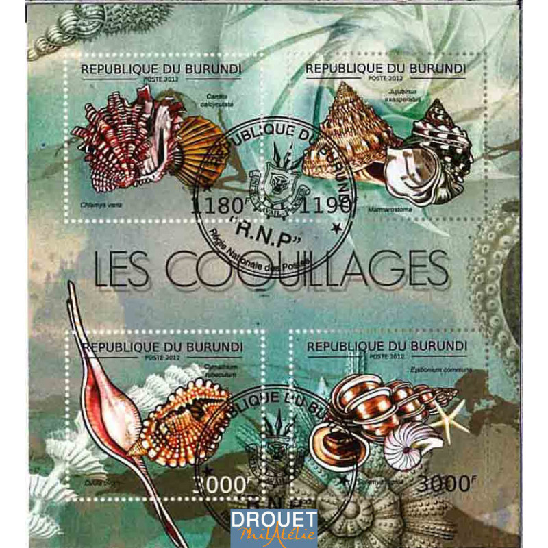 Burundi Yvert N° 1738/1741