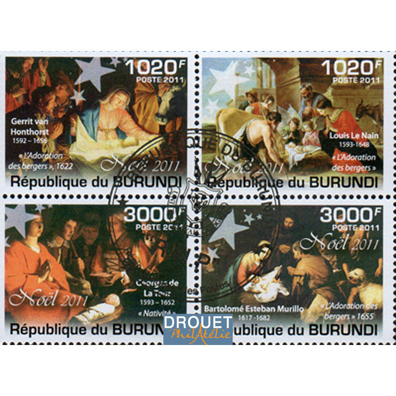 Burundi Yvert N° 1301/04