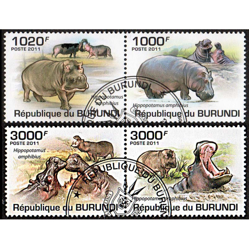 Burundi Yvert N° 1225/28