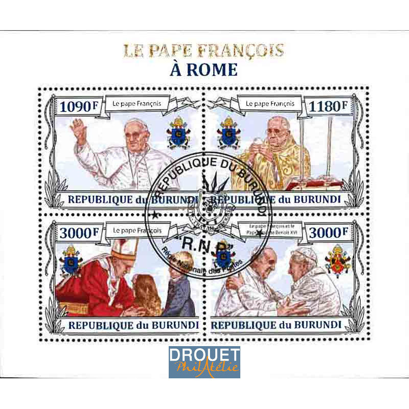 Burundi Yvert N° 2054/2057