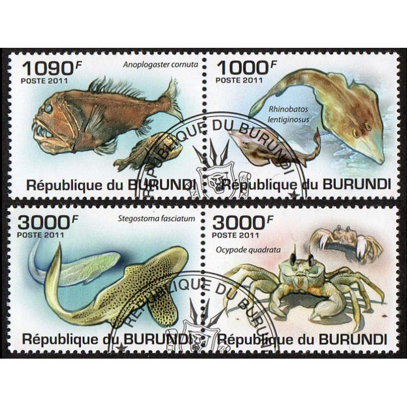 Burundi Yvert N° 1177/80