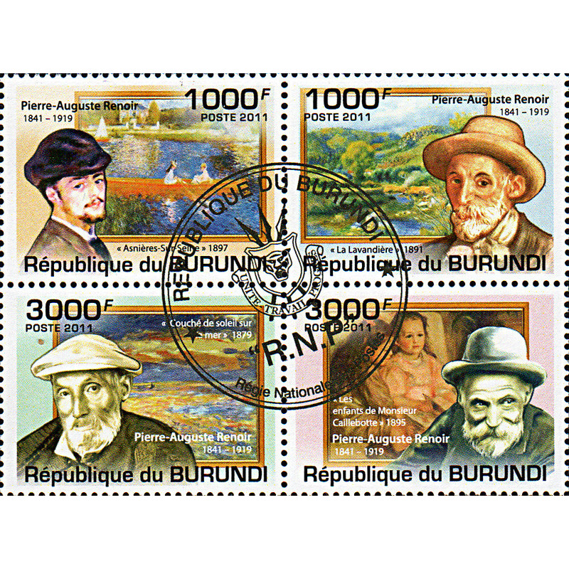 Burundi Yvert N° 1321/24