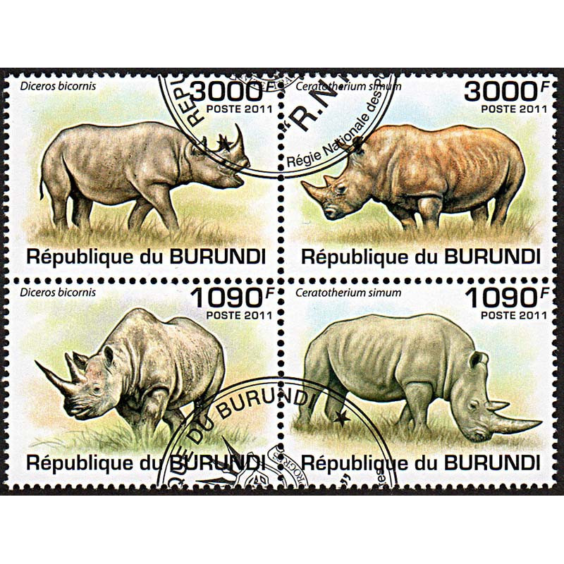 Burundi Yvert N° 1201/04