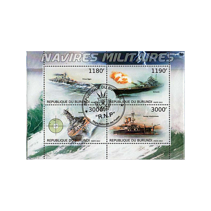 Burundi Yvert N° 1854/57