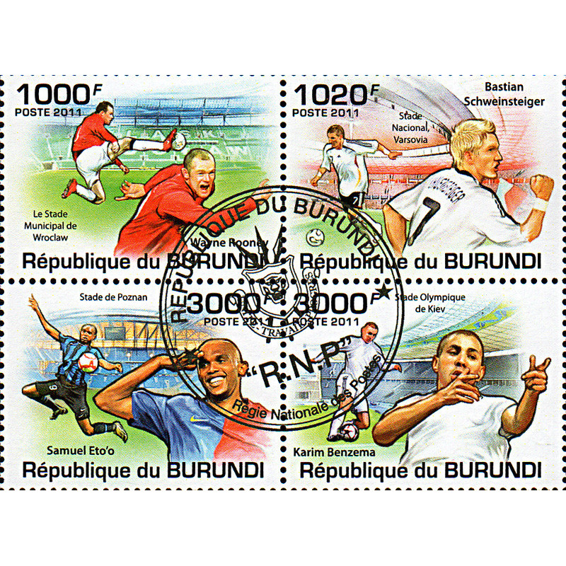 Burundi Yvert N° 1285/88