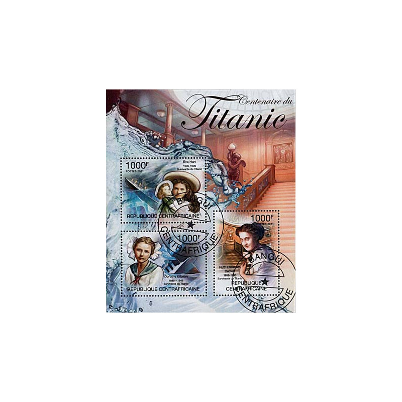 Centrafrique Yvert N° 2068/2070