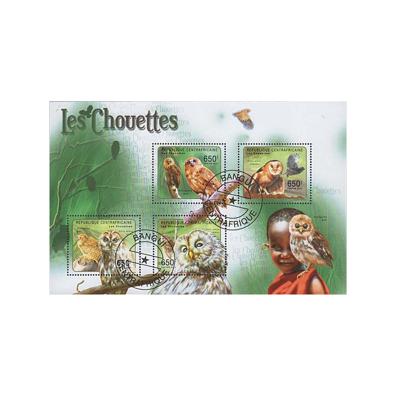 Centrafrique Yvert N° 1920/23