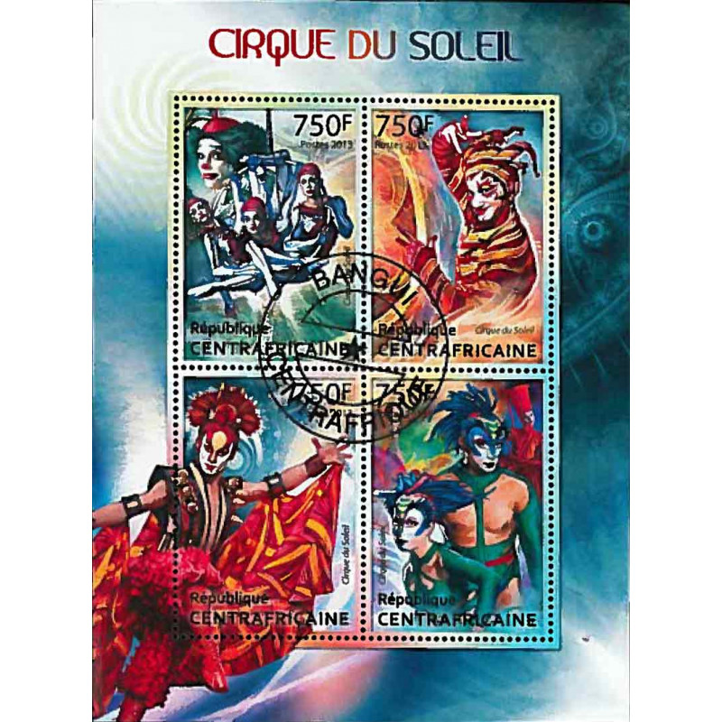 Centrafrique Yvert N° 2746/2749