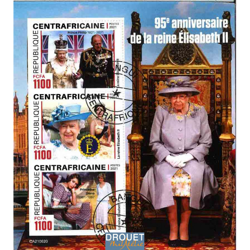 Centrafrique Yvert N° 8364-8366