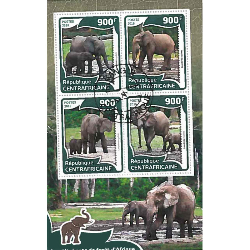 Centrafrique Yvert N° 4196/4199