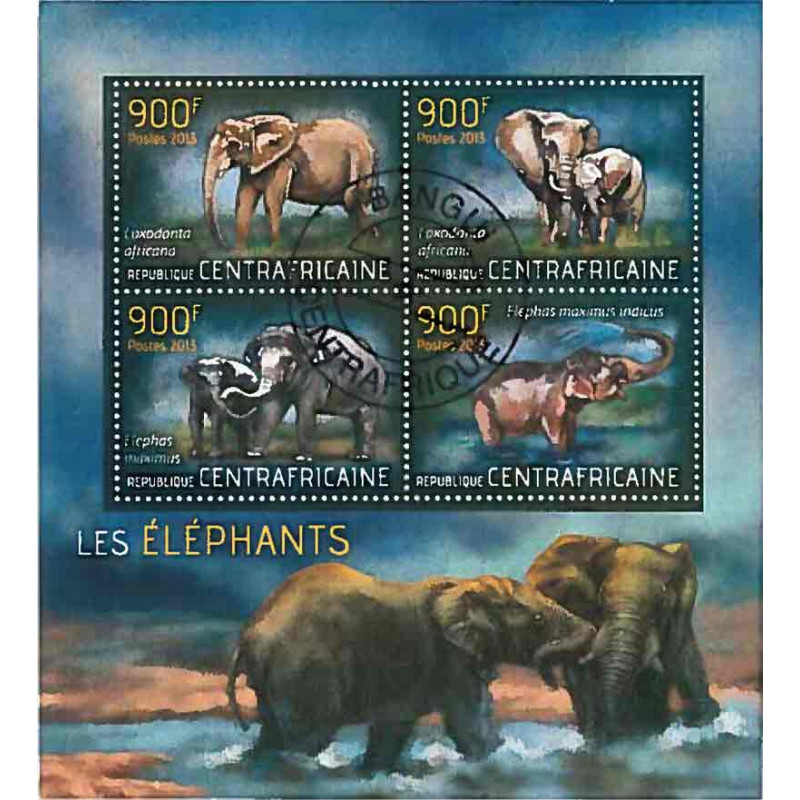 Centrafrique Yvert N° 2966/69