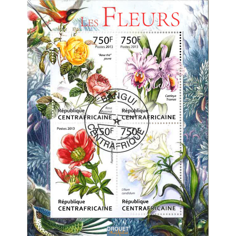 Centrafrique Yvert N° 2794-2797