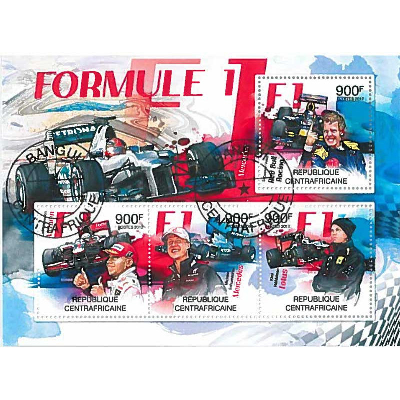 Centrafrique Yvert N° 2444/2447