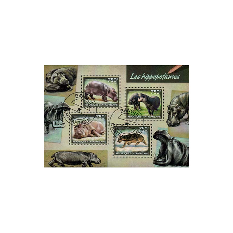 Centrafrique Yvert N° 3174/3177