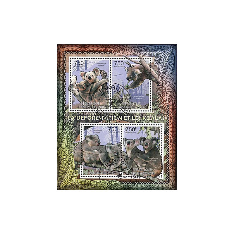 Centrafrique Yvert N° 2368/71