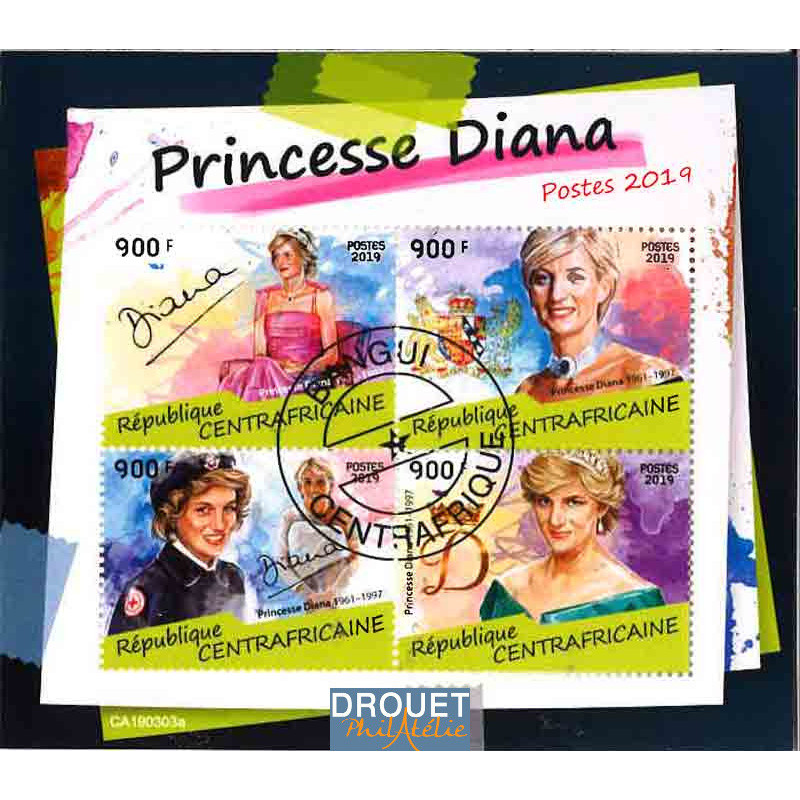 Centrafrique Yvert N° 6220/6223