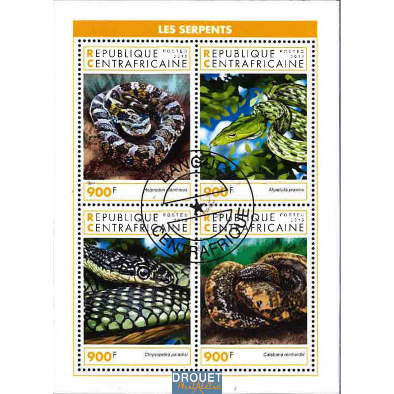 Centrafrique Yvert N° 6048-6051