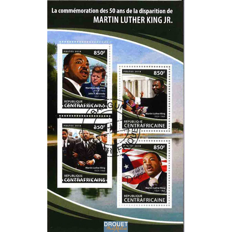 Centrafrique Yvert N° 5473/5476