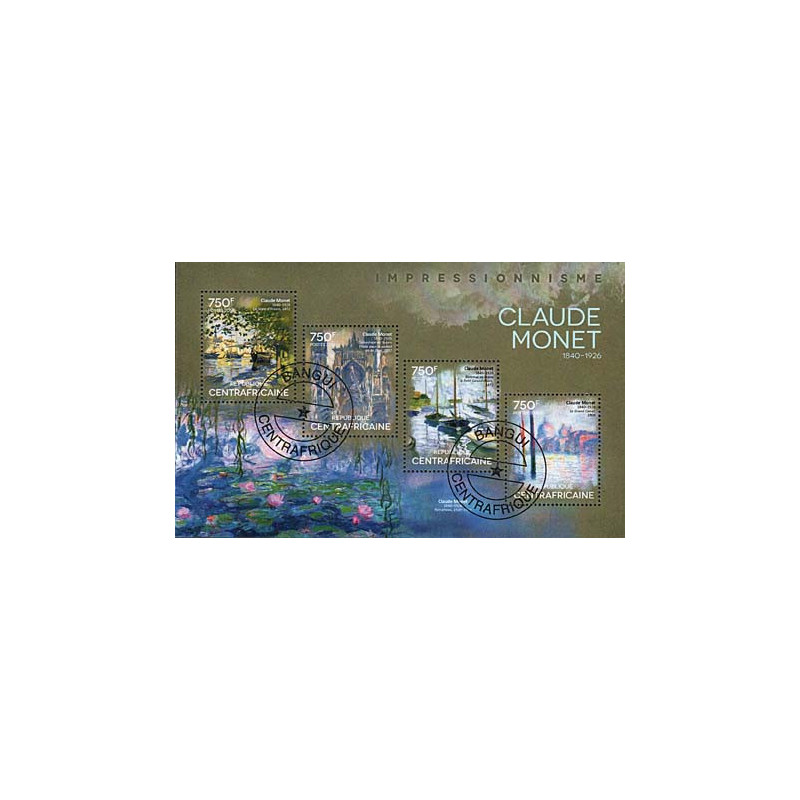 Centrafrique Yvert N° 3366/3369